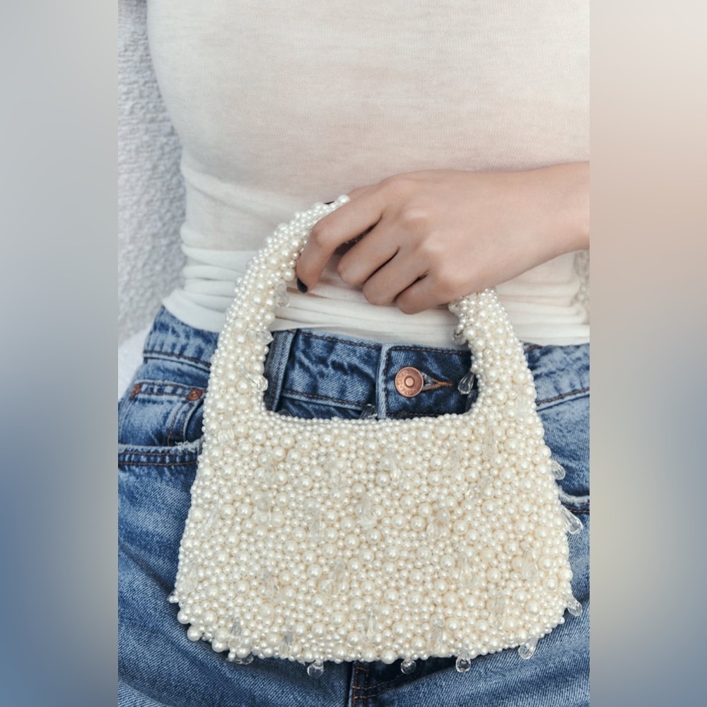Zara Pearl Bag | Last One Left